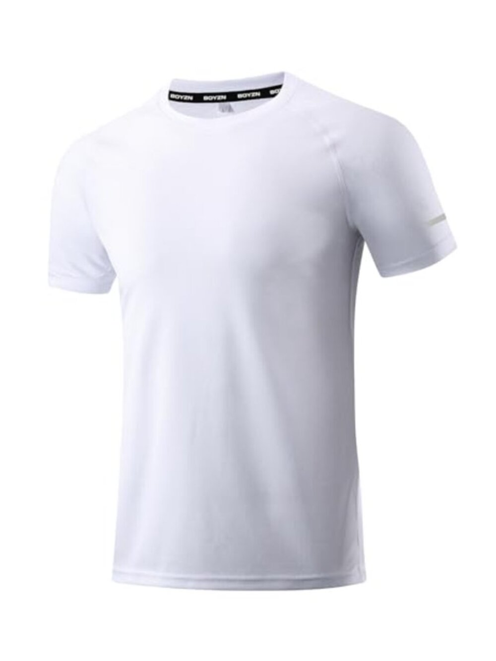 Men's Quick Dry Moisture Wicking Athletic T-Shirt Mesh 4-Way Stretch Gym Tee
